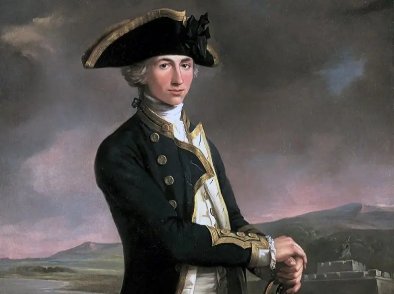 Captain Horatio Nelson in 1781