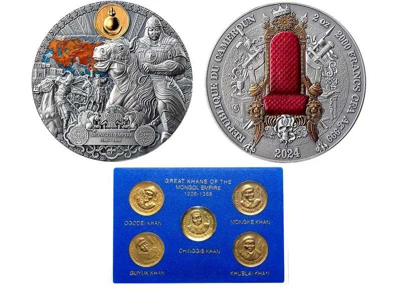 Coins and tokens dedicated to the Mongol Empire