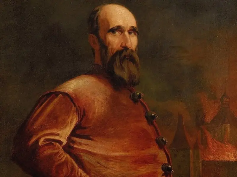 Gyorgy Dozsa. 19th century portrait