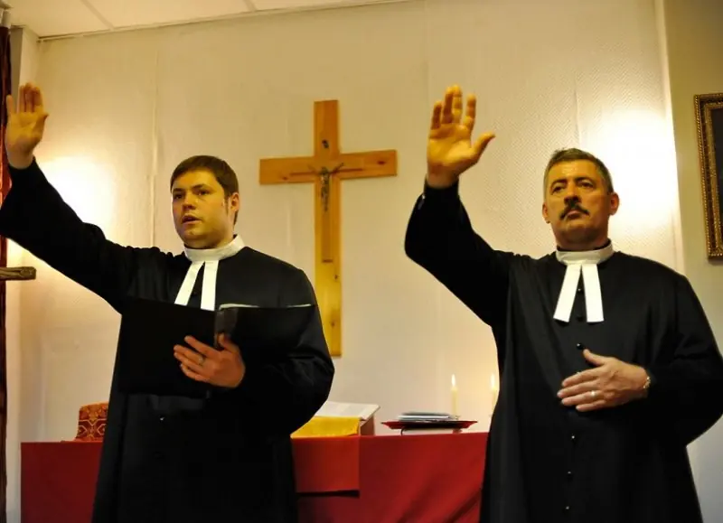 Lutheran pastors. Voronezh, 2017.