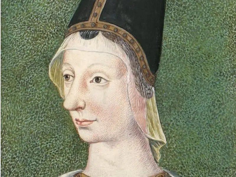 Marie of Anjou. Portrait from the 1430s