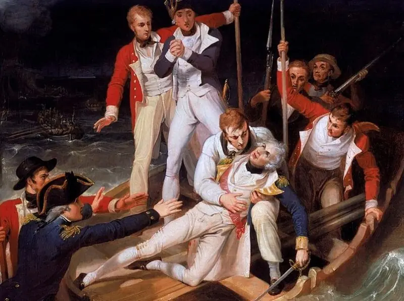 Nelson at the Battle of Tenerife, 1806