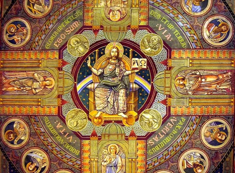 Painting of the Lutheran Church in Jerusalem