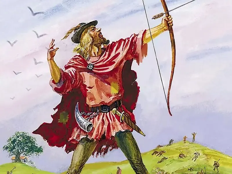 Robin Hood, modern book illustration