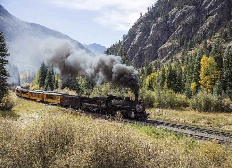 The development of public railways and steam locomotives occurred during the Victorian era
